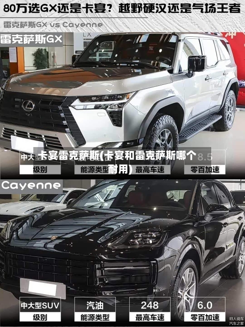 卡宴雷克萨斯(卡宴和雷克萨斯哪个耐用)-第1张图片