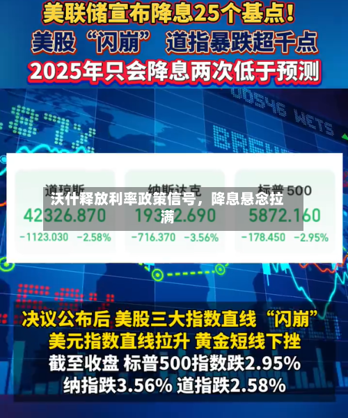 沃什释放利率政策信号，降息悬念拉满-第1张图片