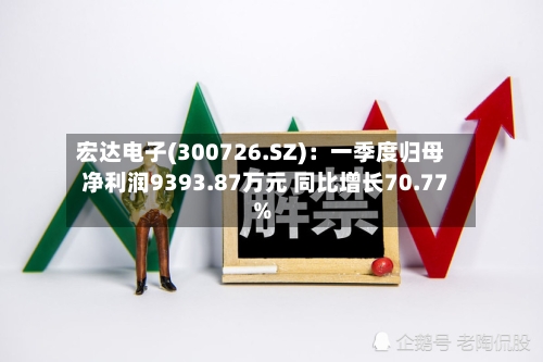 宏达电子(300726.SZ)：一季度归母净利润9393.87万元 同比增长70.77%-第1张图片