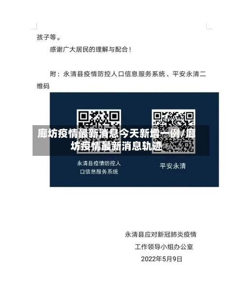 廊坊疫情最新消息今天新增一例/廊坊疫情最新消息轨迹-第3张图片