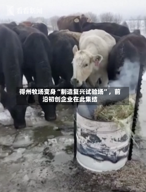 得州牧场变身“制造复兴试验场	”，前沿初创企业在此集结-第1张图片