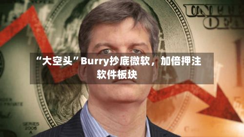 “大空头	”Burry抄底微软，加倍押注软件板块-第2张图片