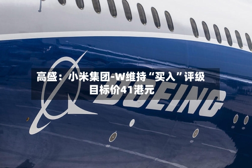 高盛：小米集团-W维持“买入”评级 目标价41港元-第2张图片