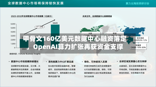 甲骨文160亿美元数据中心融资落定	，OpenAI算力扩张再获资金支撑-第1张图片