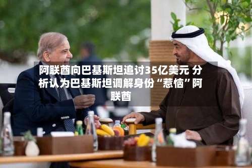 阿联酋向巴基斯坦追讨35亿美元 分析认为巴基斯坦调解身份“惹恼	”阿联酋-第1张图片