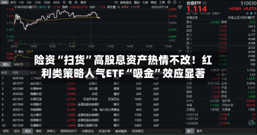 险资“扫货	”高股息资产热情不改！红利类策略人气ETF“吸金”效应显著-第2张图片