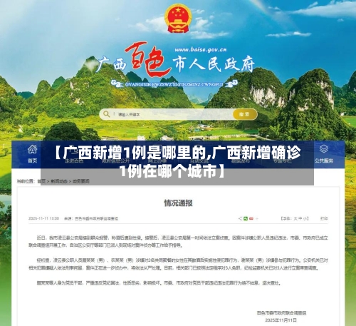 【广西新增1例是哪里的,广西新增确诊1例在哪个城市】-第1张图片