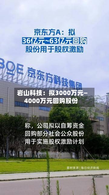 岩山科技：拟3000万元—4000万元回购股份-第2张图片