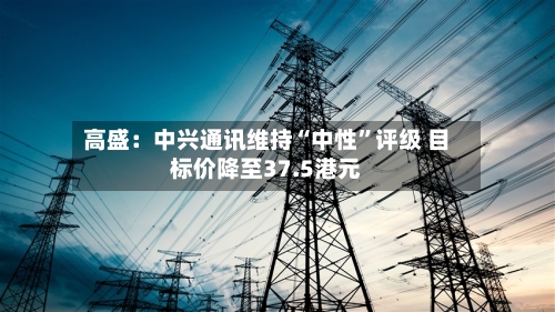 高盛：中兴通讯维持“中性	”评级 目标价降至37.5港元-第1张图片