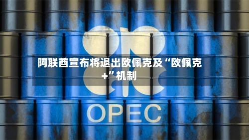 阿联酋宣布将退出欧佩克及“欧佩克+”机制-第2张图片
