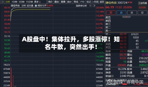A股盘中！集体拉升，多股涨停！知名牛散	，突然出手！-第2张图片
