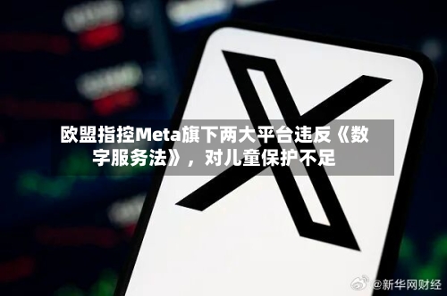 欧盟指控Meta旗下两大平台违反《数字服务法》，对儿童保护不足-第1张图片