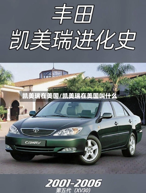 凯美瑞在美国/凯美瑞在美国叫什么-第2张图片