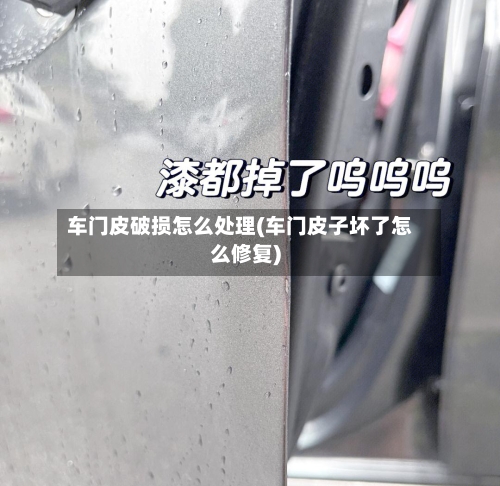 车门皮破损怎么处理(车门皮子坏了怎么修复)-第3张图片