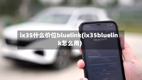 ix35什么价位bluelink(ix35bluelink怎么用)-第1张图片