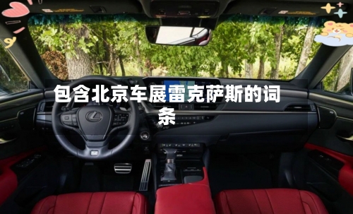 包含北京车展雷克萨斯的词条-第3张图片