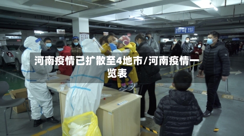 河南疫情已扩散至4地市/河南疫情一览表-第1张图片