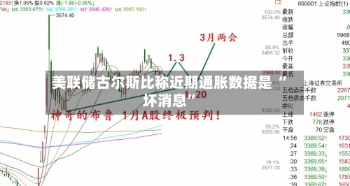 美联储古尔斯比称近期通胀数据是 “坏消息	”-第1张图片