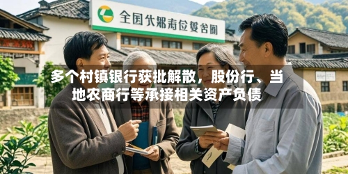 多个村镇银行获批解散	，股份行、当地农商行等承接相关资产负债-第1张图片
