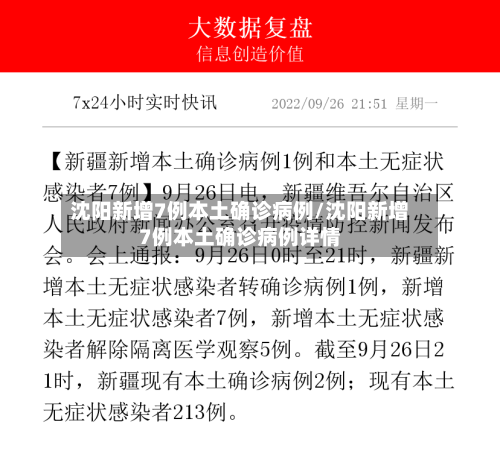 沈阳新增7例本土确诊病例/沈阳新增7例本土确诊病例详情-第1张图片