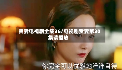 贤妻电视剧全集36/电视剧贤妻第30集请播放-第1张图片