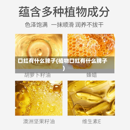 口红有什么牌子(植物口红有什么牌子)-第1张图片