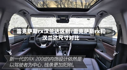 雷克萨斯rx汉兰达区别/雷克萨斯rx和汉兰达尺寸对比-第2张图片
