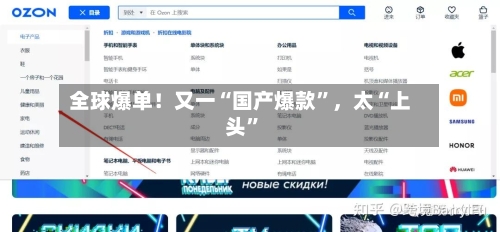 全球爆单！又一“国产爆款	”	，太“上头”-第1张图片