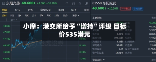 小摩：港交所给予“增持”评级 目标价535港元-第2张图片