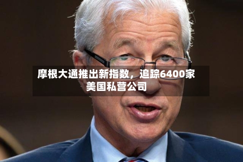 摩根大通推出新指数，追踪6400家美国私营公司-第3张图片