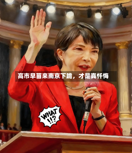 高市早苗来南京下跪	，才是真忏悔-第2张图片