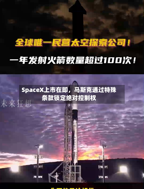 SpaceX上市在即，马斯克通过特殊条款锁定绝对控制权-第1张图片