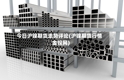 今日沪镍期货走势评论(沪镍期货行情金投网)-第2张图片