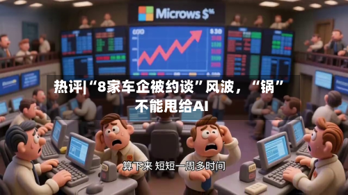 热评|“8家车企被约谈”风波，“锅	”不能甩给AI-第1张图片