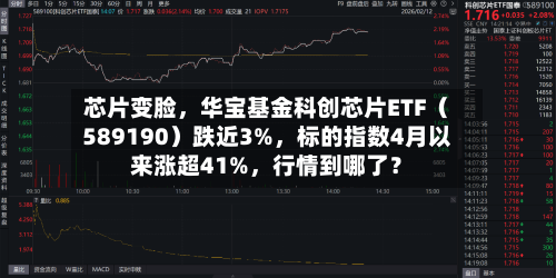 芯片变脸	，华宝基金科创芯片ETF（589190）跌近3%，标的指数4月以来涨超41%，行情到哪了？-第2张图片