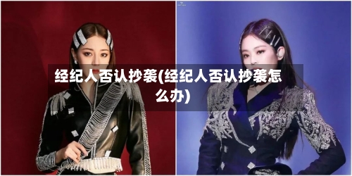 经纪人否认抄袭(经纪人否认抄袭怎么办)-第1张图片