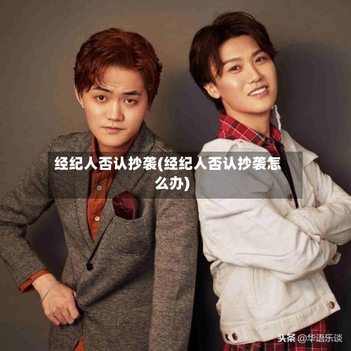 经纪人否认抄袭(经纪人否认抄袭怎么办)-第2张图片