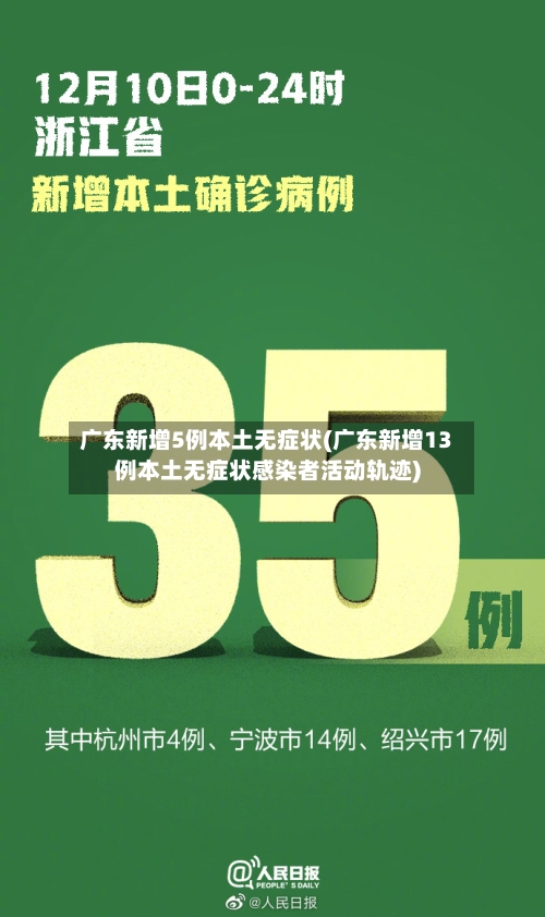 广东新增5例本土无症状(广东新增13例本土无症状感染者活动轨迹)-第1张图片