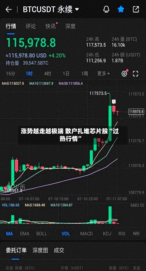涨势越走越极端 散户扎堆芯片股“过热行情	”-第2张图片