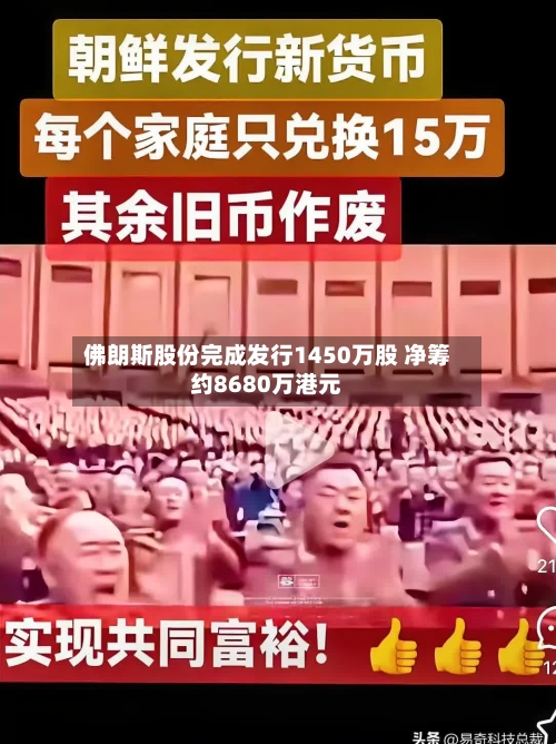 佛朗斯股份完成发行1450万股 净筹约8680万港元-第2张图片