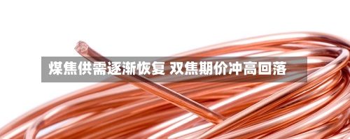 煤焦供需逐渐恢复 双焦期价冲高回落-第1张图片