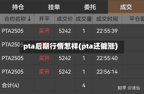 pta后期行情怎样(pta还能涨)-第2张图片