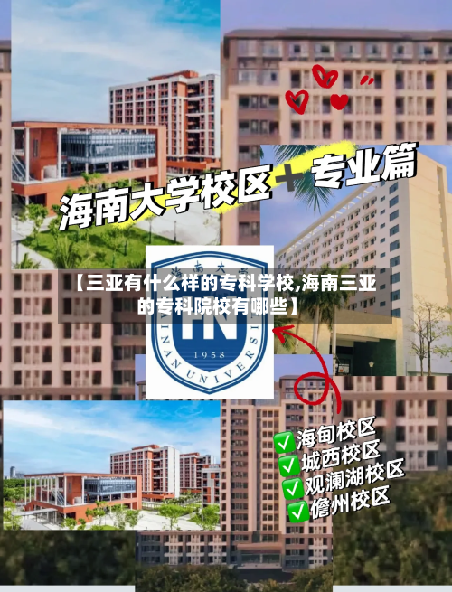 【三亚有什么样的专科学校,海南三亚的专科院校有哪些】-第2张图片
