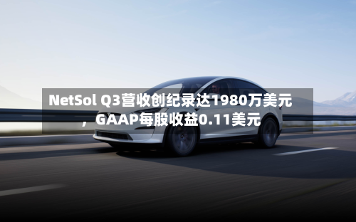 NetSol Q3营收创纪录达1980万美元，GAAP每股收益0.11美元-第1张图片