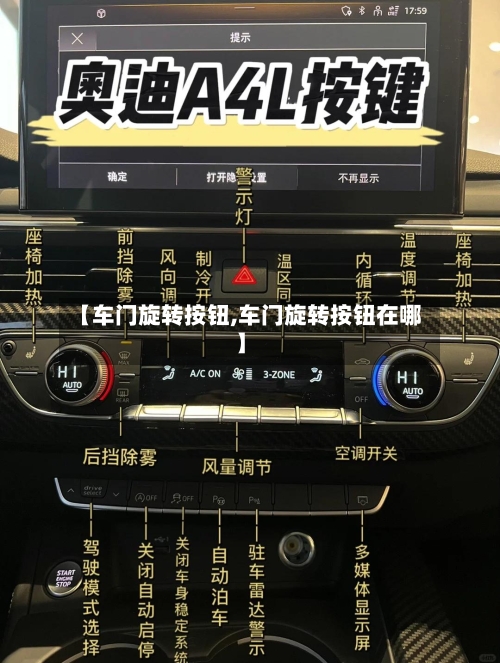 【车门旋转按钮,车门旋转按钮在哪】-第1张图片