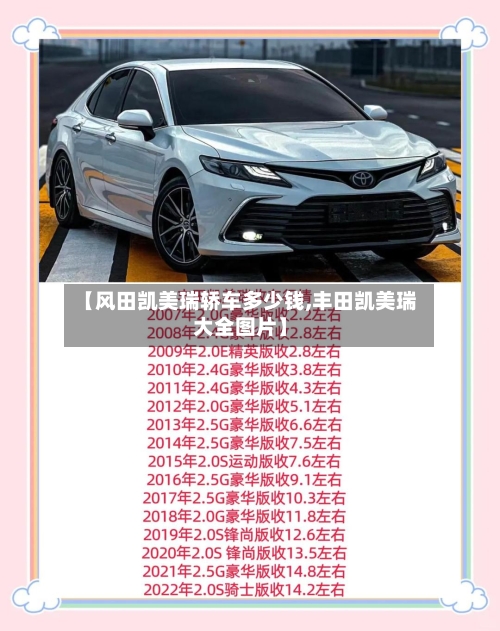 【风田凯美瑞轿车多少钱,丰田凯美瑞大全图片】-第3张图片