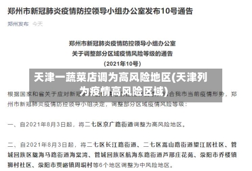 天津一蔬菜店调为高风险地区(天津列为疫情高风险区域)-第3张图片