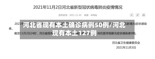 河北省现有本土确诊病例50例/河北现有本土127例-第2张图片