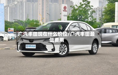 广汽丰田现在什么价位/广汽丰田最低费用-第1张图片