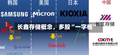 长鑫存储概念，多股“一字板”-第2张图片